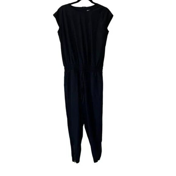 Albion Black Short Sleeve Jumpsuit Size XL - Picture 4 of 13